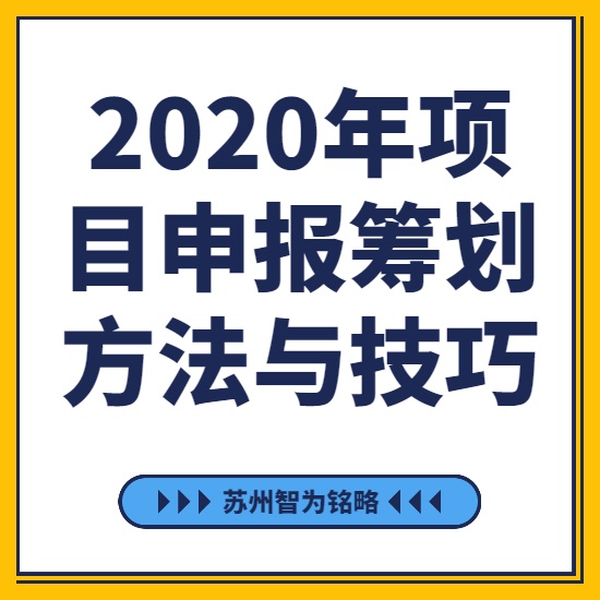 2020年項目咨詢籌劃方法與技巧-[線上直播戰疫情，智為銘略在行動]